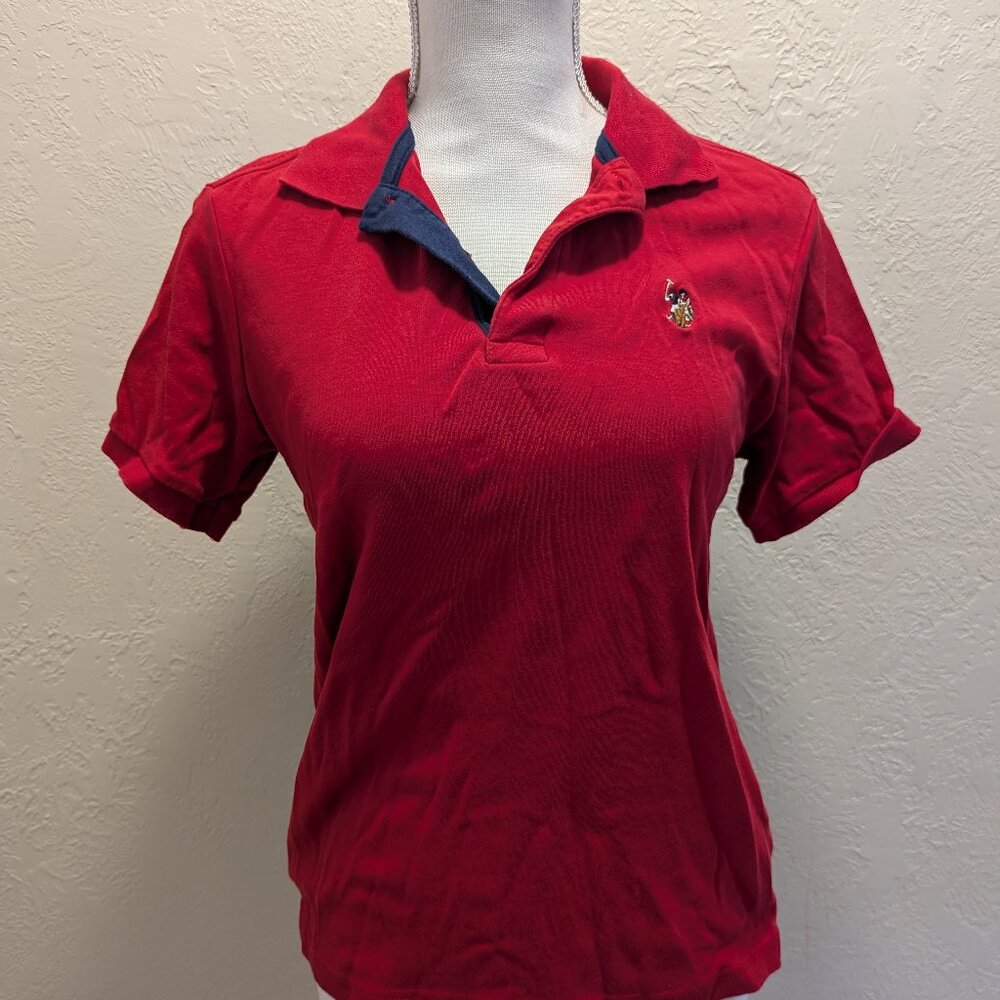 Red Polo T shirt